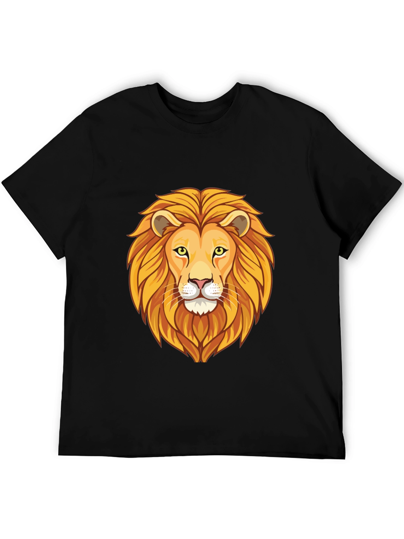 Lion Graphic Tee - Bold Animal Print