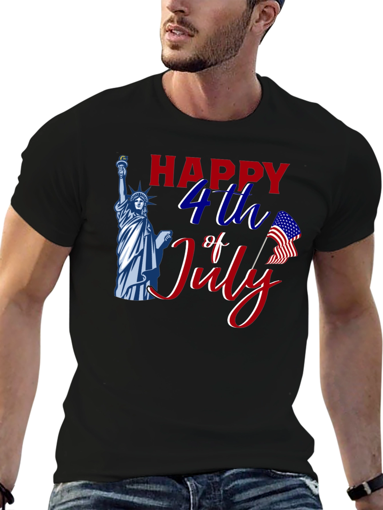Happy 4th of July Graphic Tee