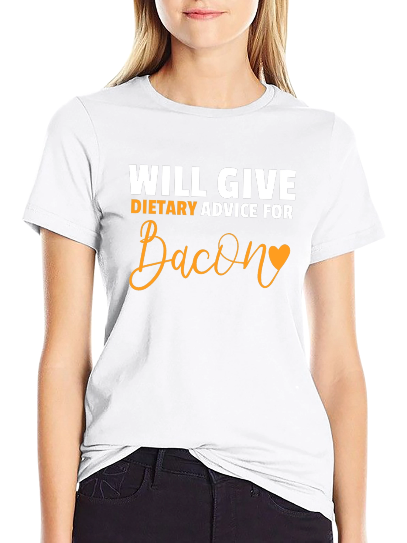 Will Give Dietary Advice For Bacon T-Shirt