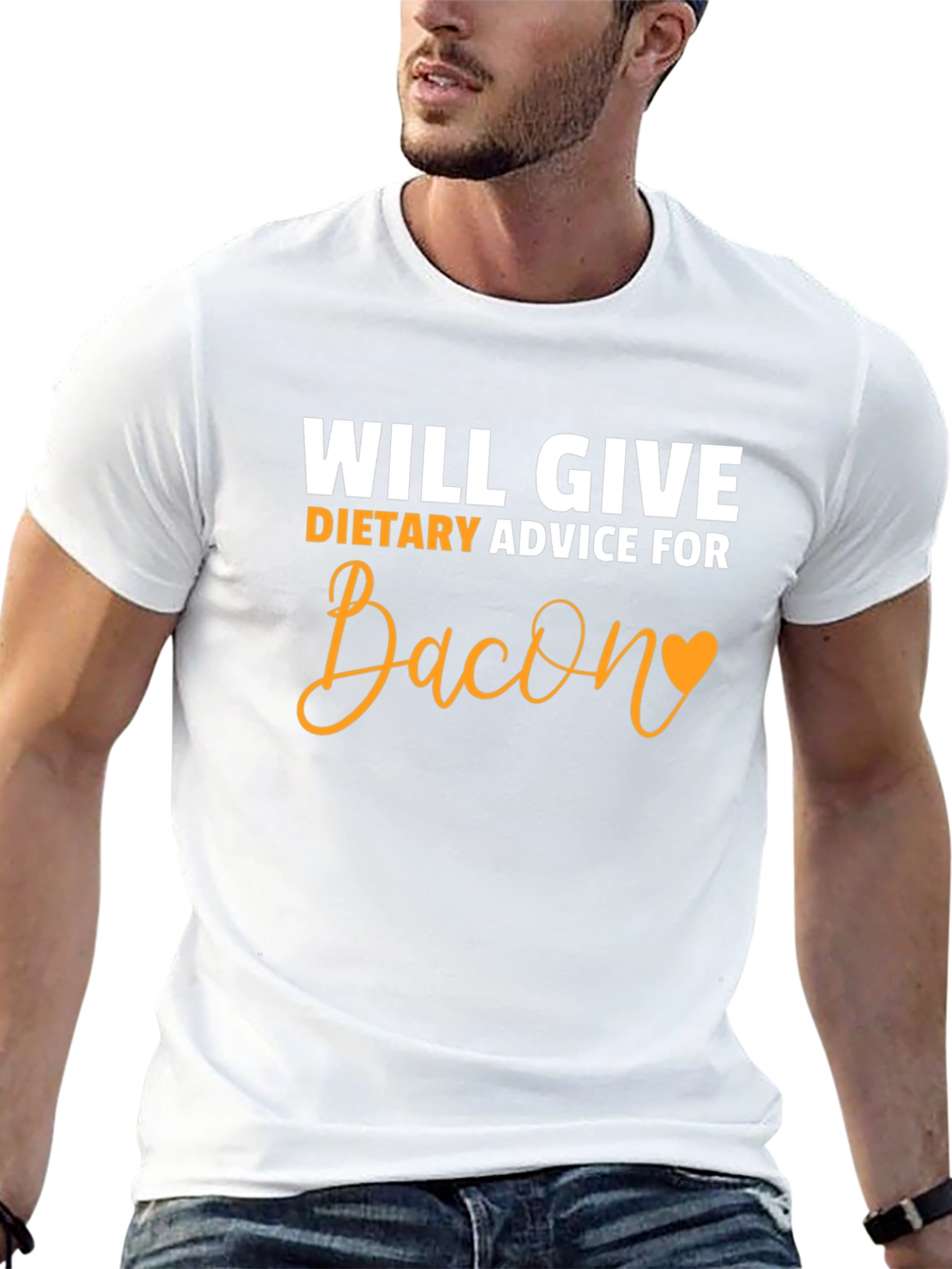 Will Give Dietary Advice For Bacon T-Shirt