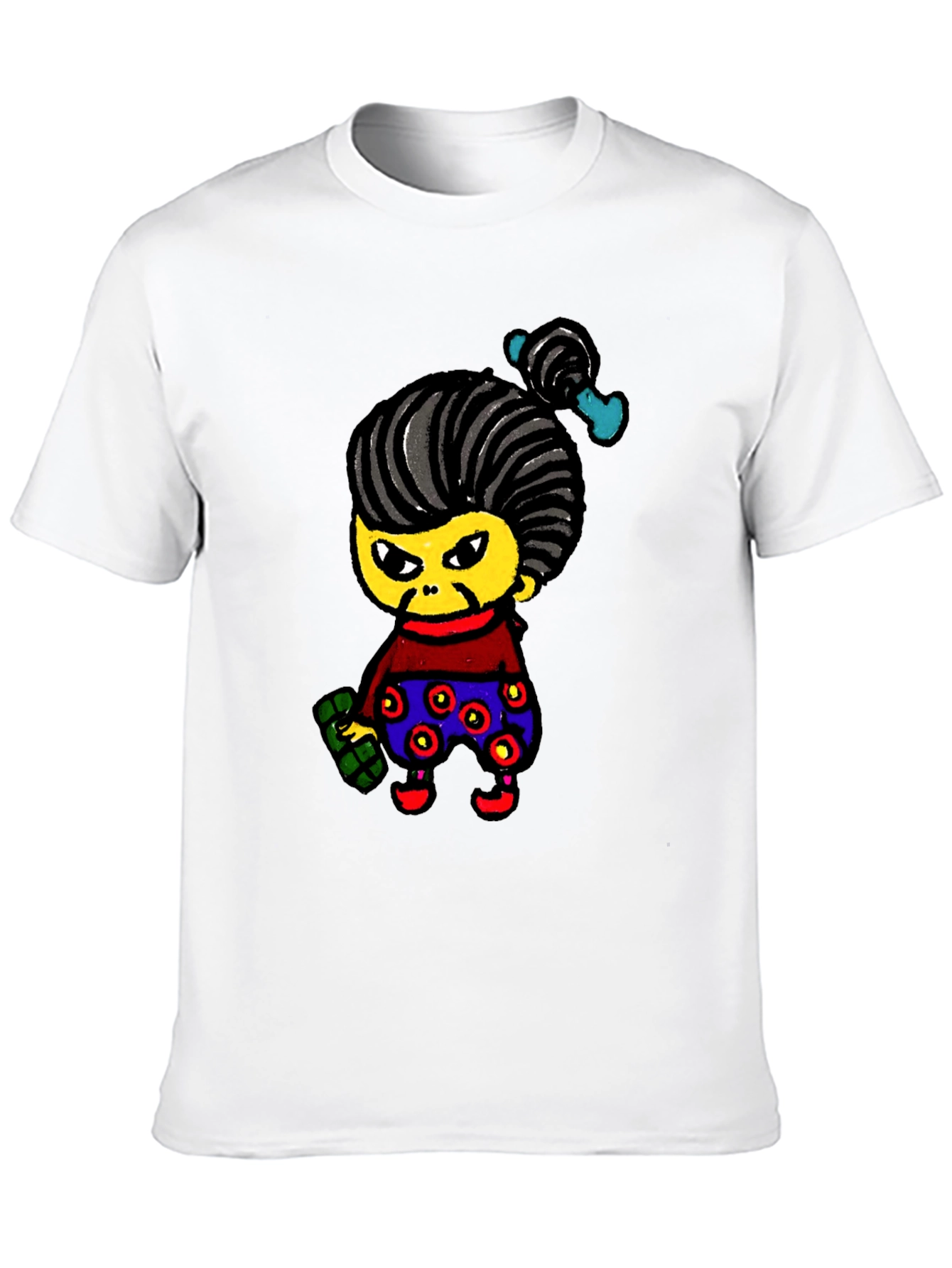 Cartoon Character Graphic Tee - Unique & Fun!