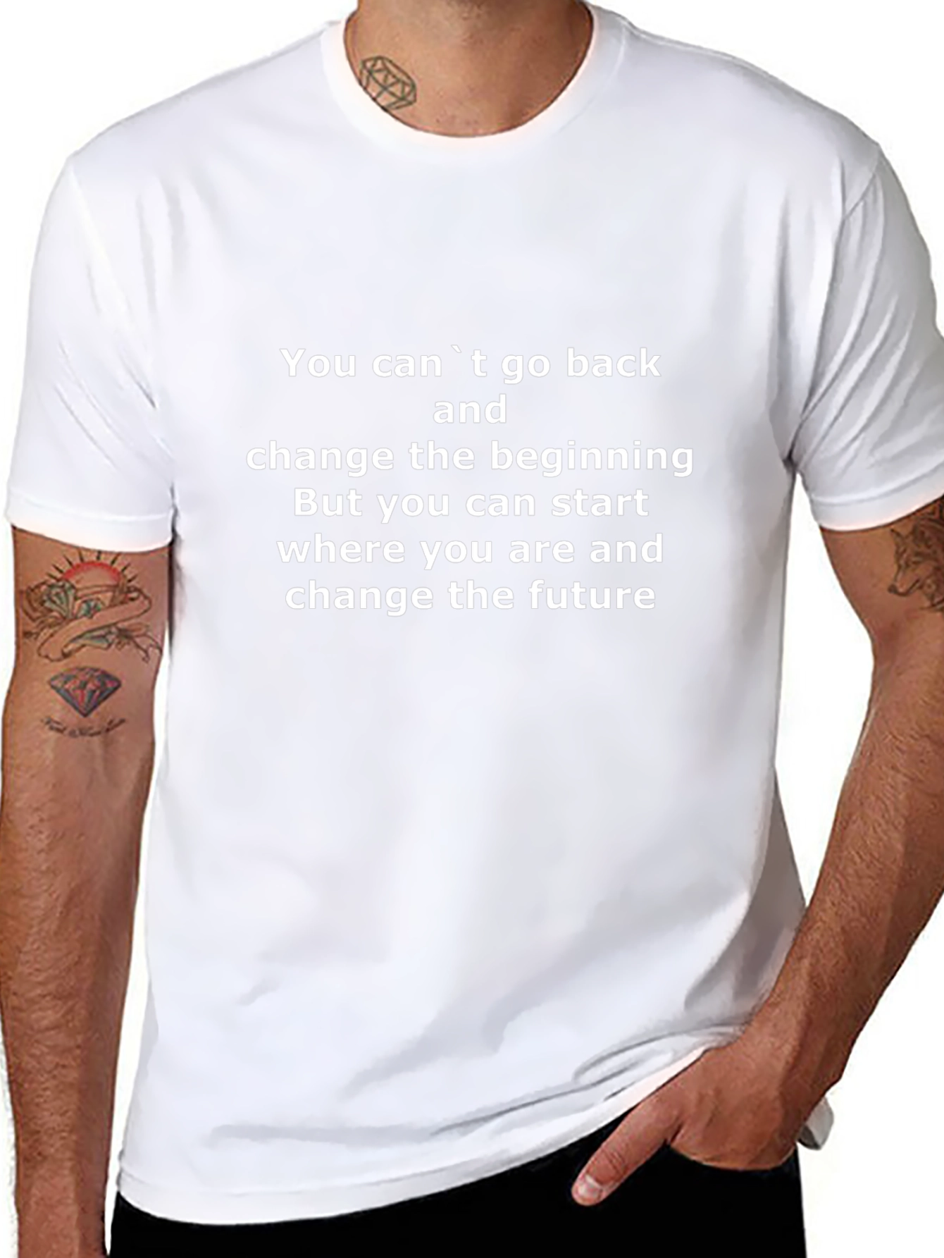Motivational Quote T-Shirt - Change the Future