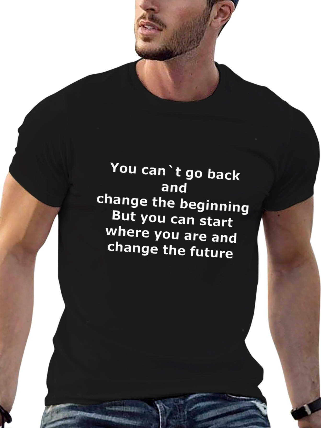 Motivational Quote T-Shirt - Change the Future
