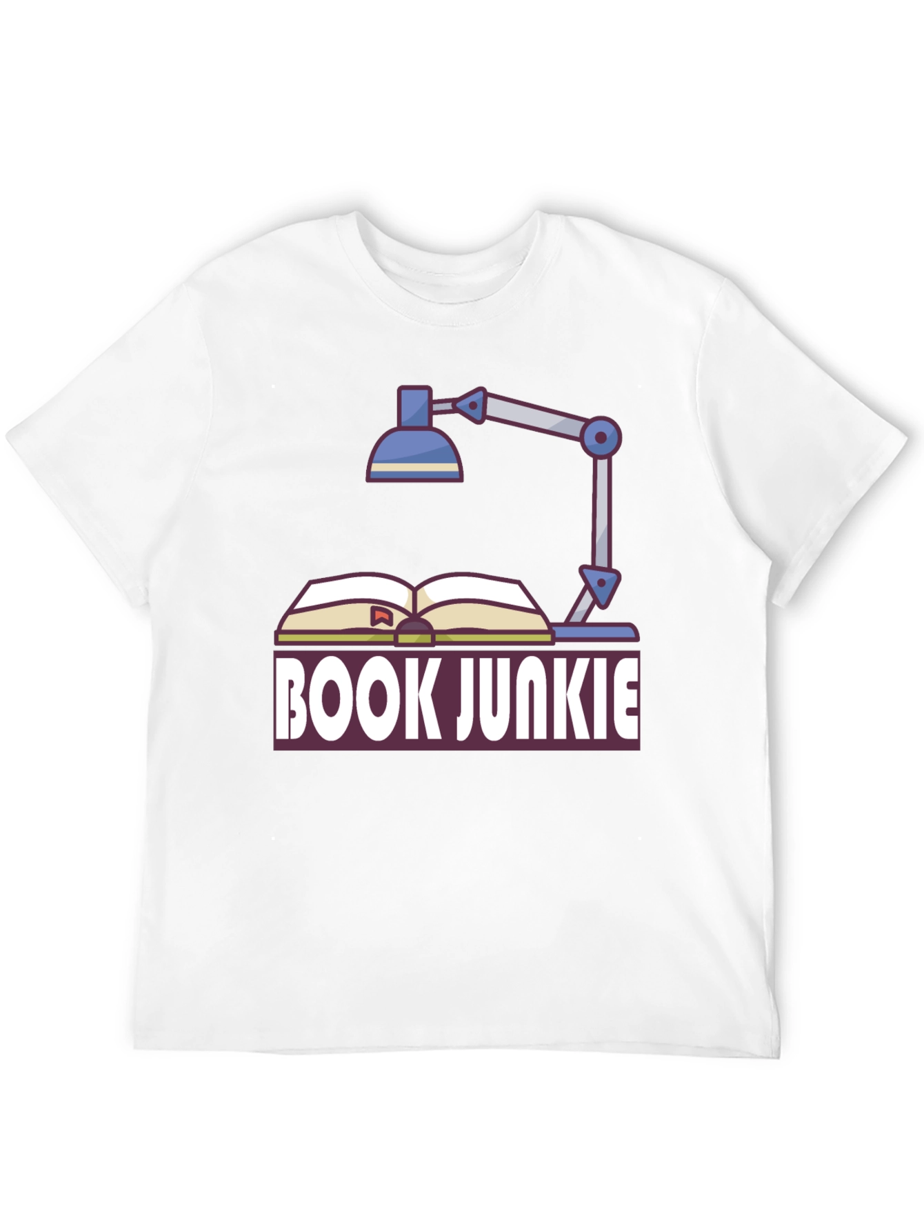 Book Junkie Graphic Tee - Reading Lovers T-Shirt