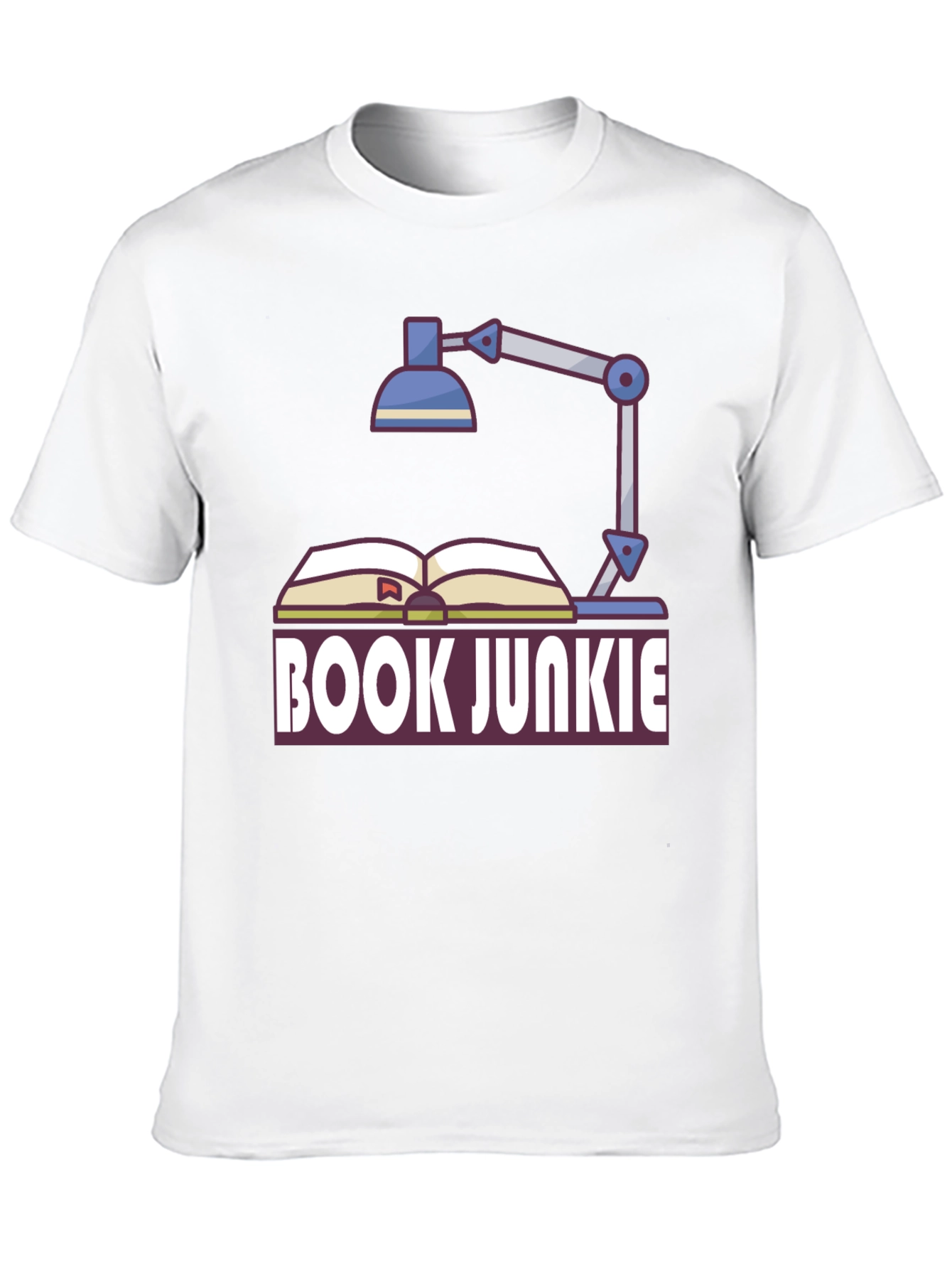 Book Junkie Graphic Tee - Reading Lovers T-Shirt