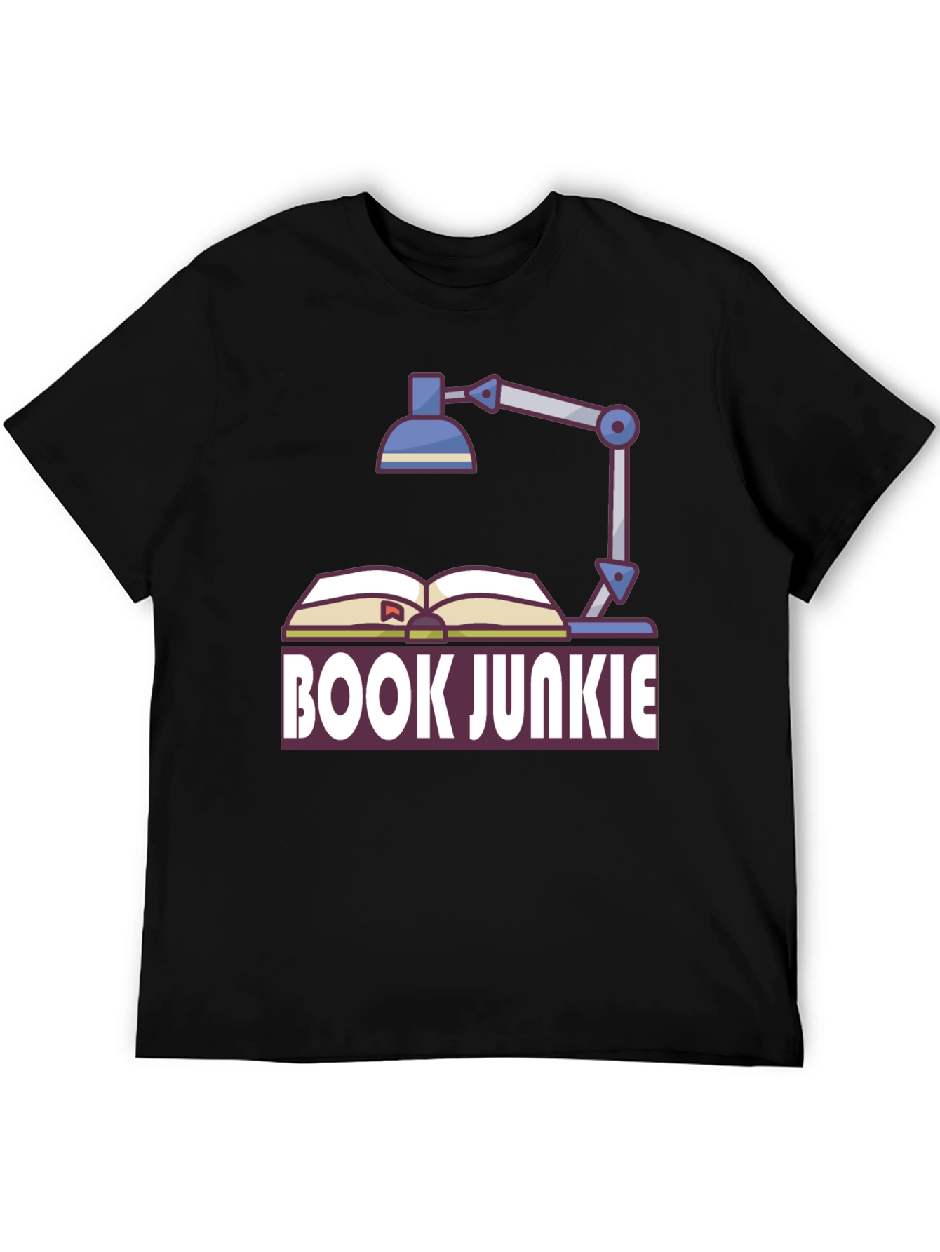 Book Junkie Graphic Tee - Reading Lovers T-Shirt