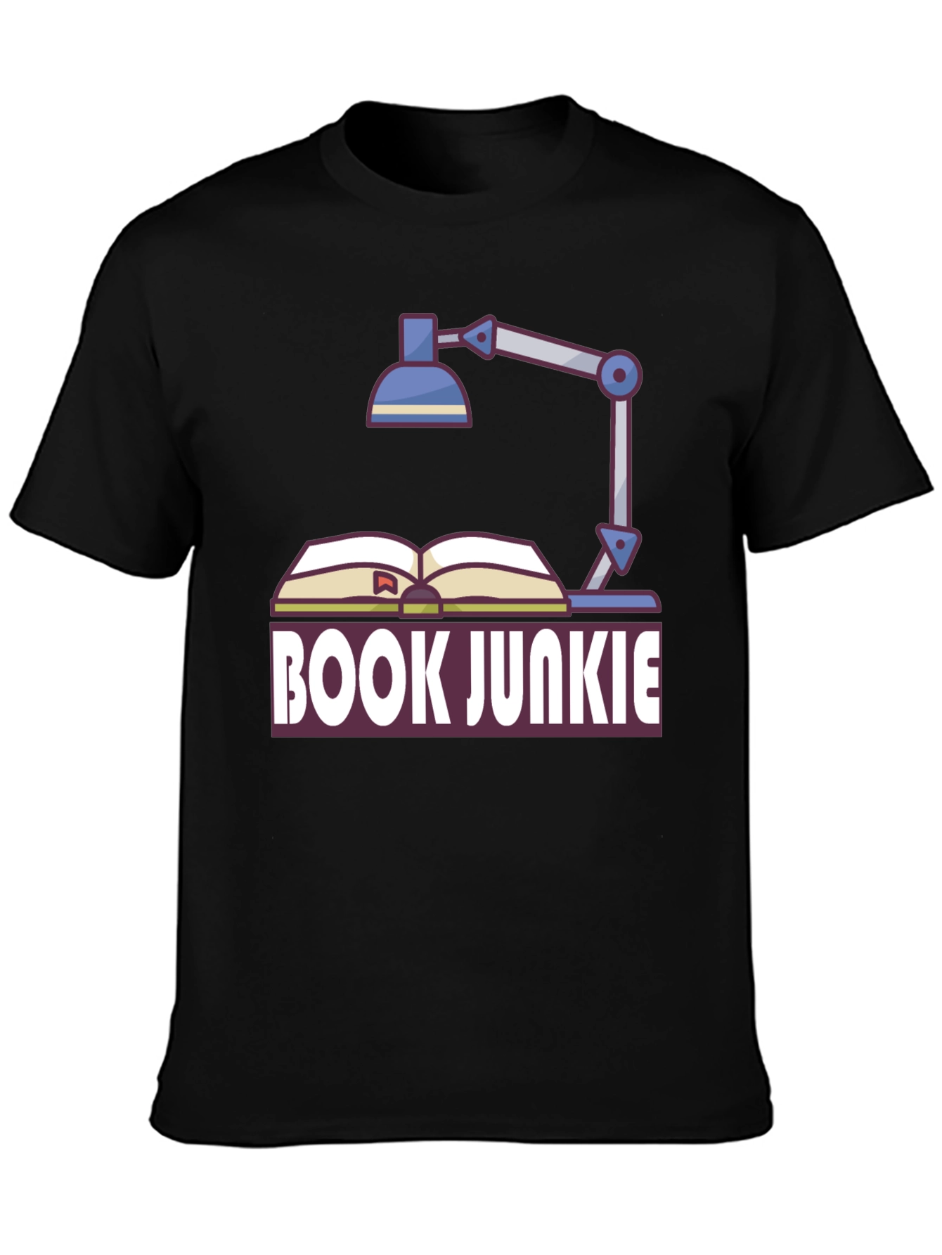 Book Junkie Graphic Tee - Reading Lovers T-Shirt