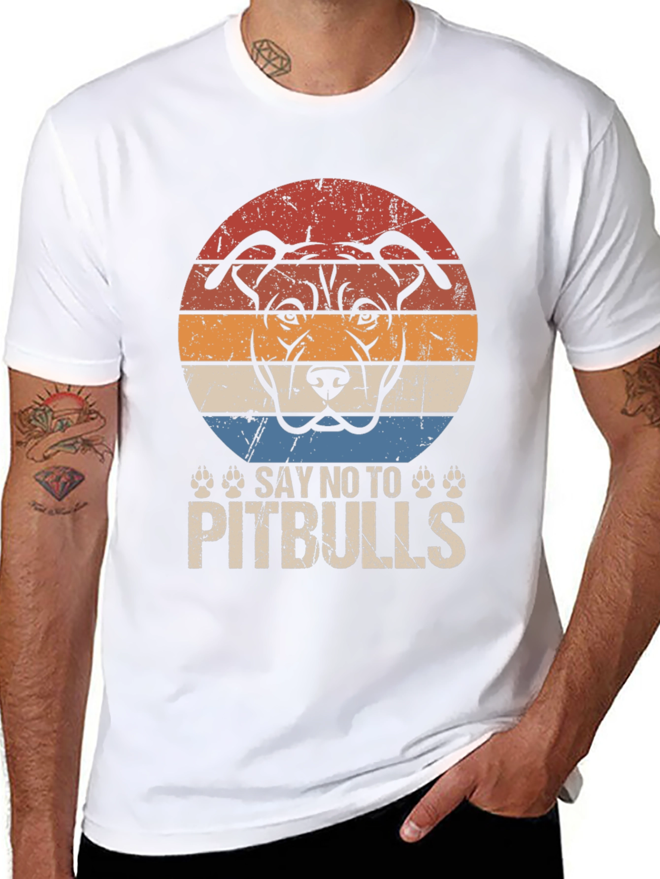 Say No to Pitbulls T-Shirt