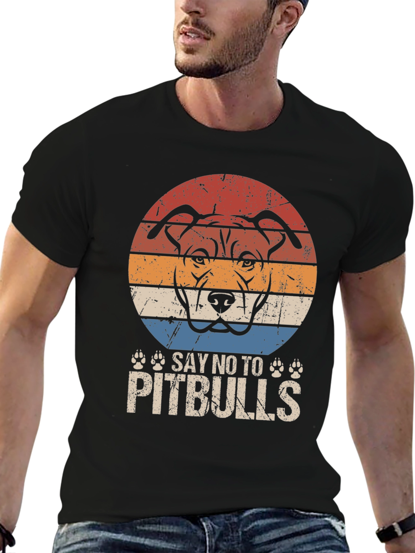 Say No to Pitbulls T-Shirt