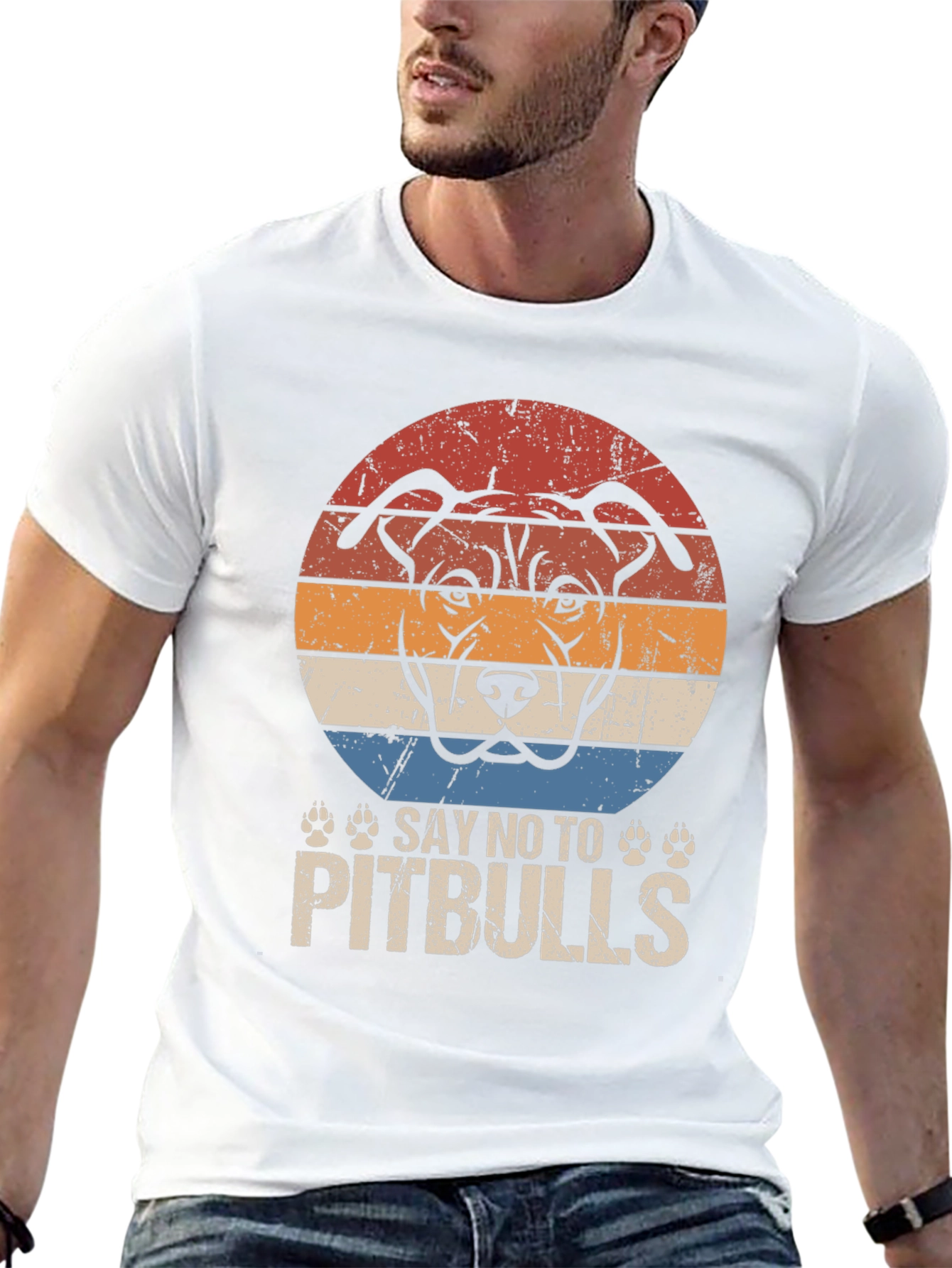 Say No to Pitbulls T-Shirt