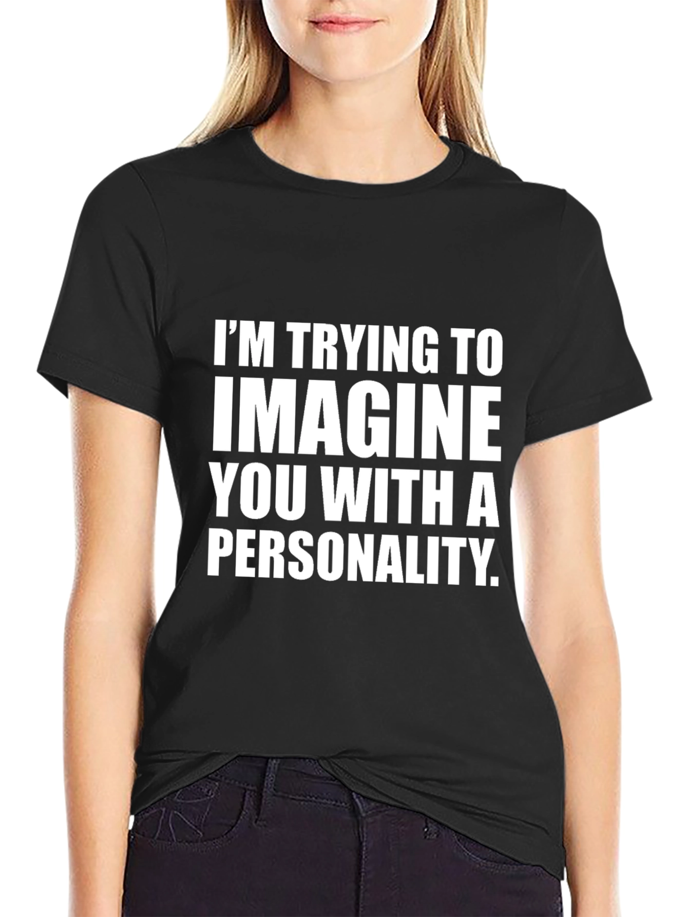 Sarcastic Personality Graphic Novelty T-Shirt