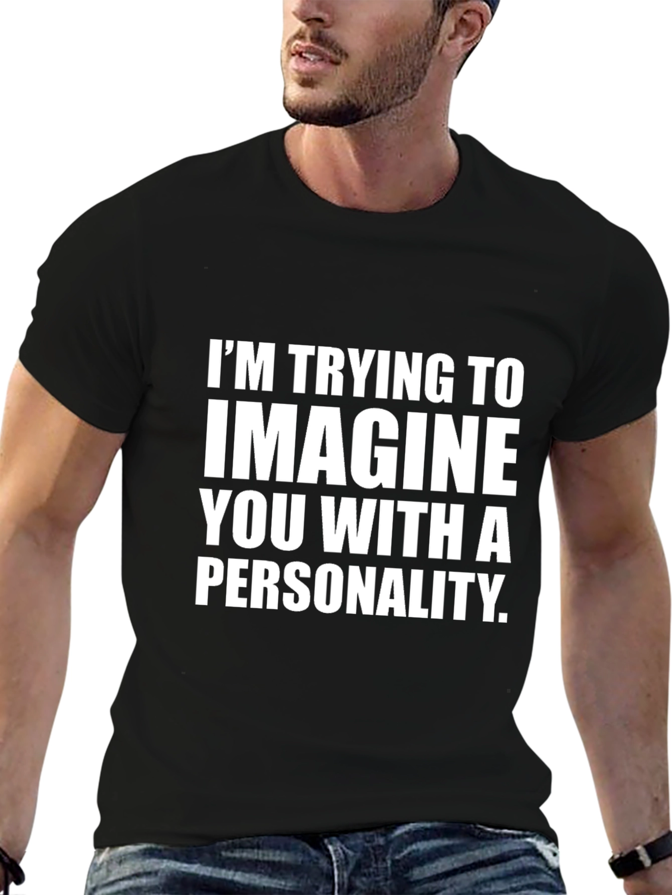 Sarcastic Personality Graphic Novelty T-Shirt