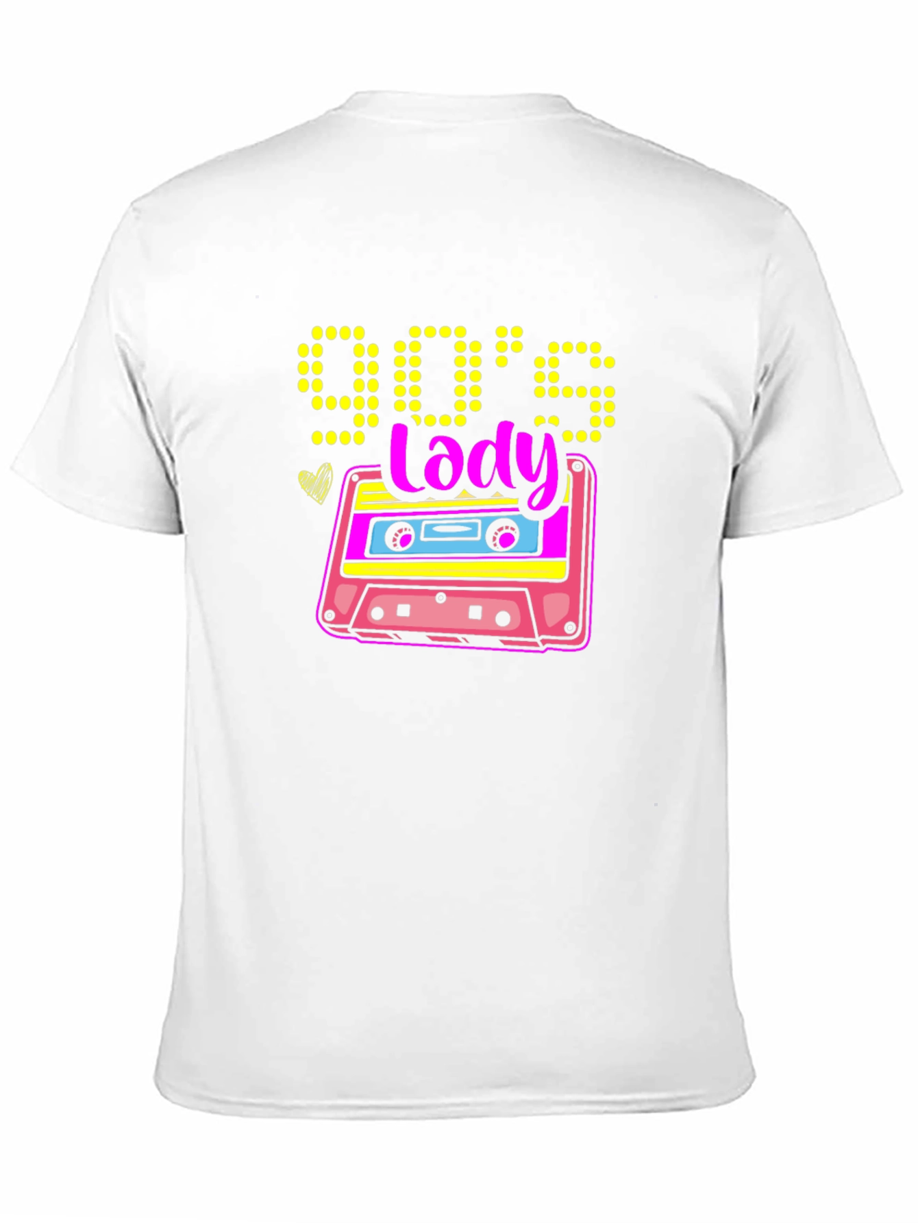 90s Lady Cassette Tape Graphic Tee