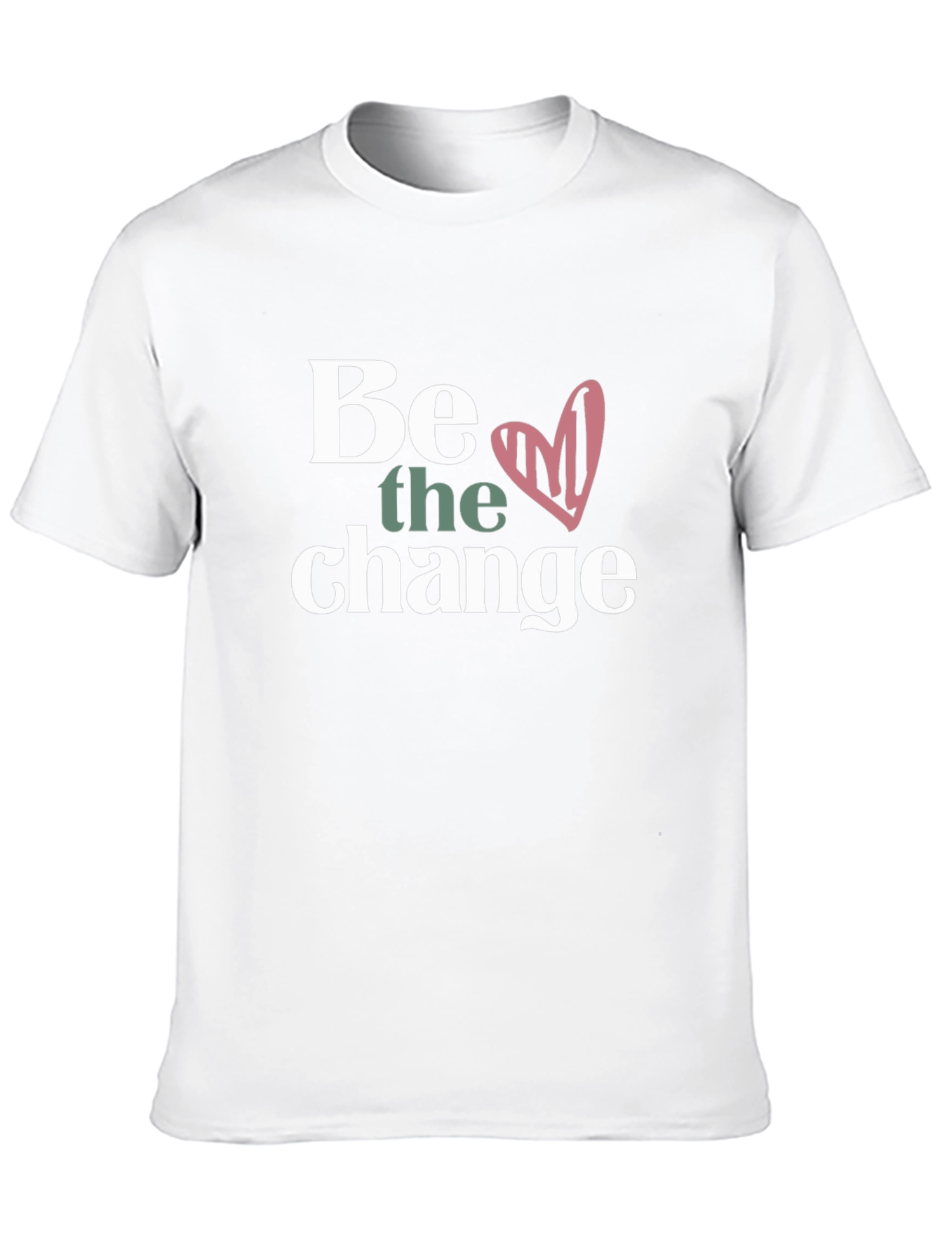 Be the Change Graphic Tee - Motivational T-Shirt