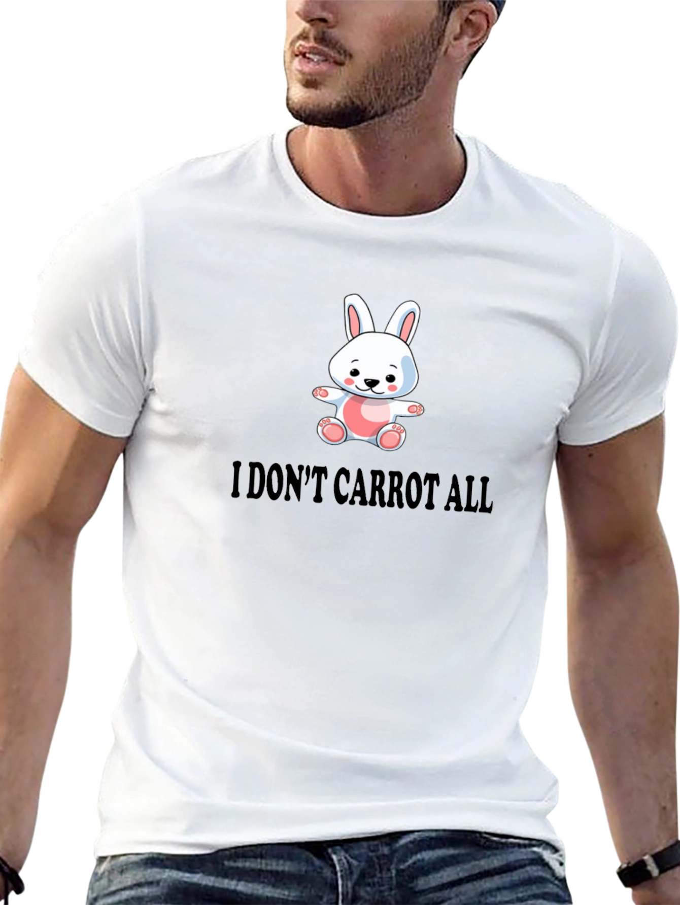 Funny I Dont Carrot All Bunny T-Shirt