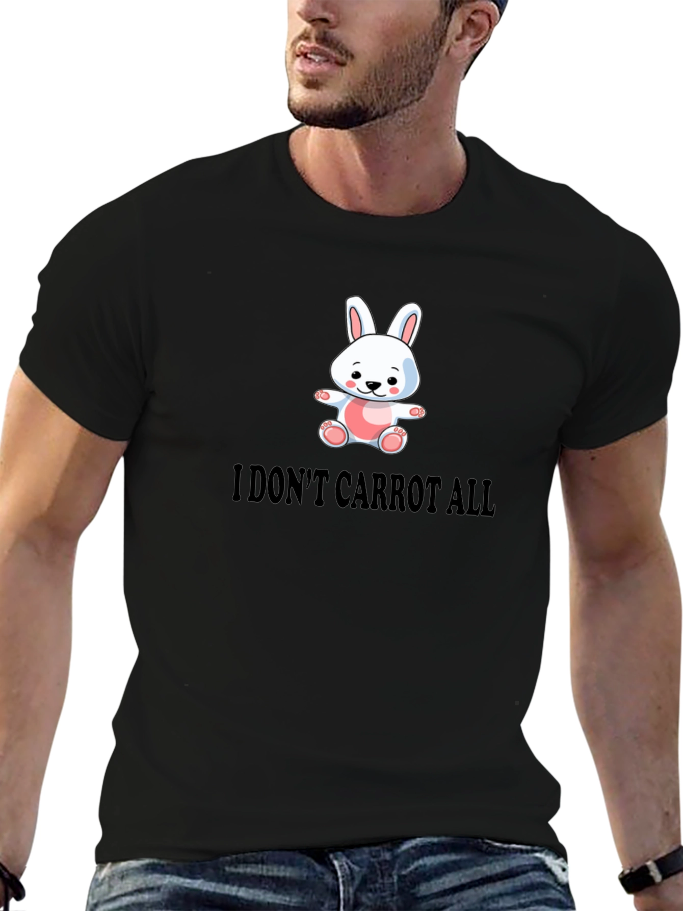 Funny I Dont Carrot All Bunny T-Shirt