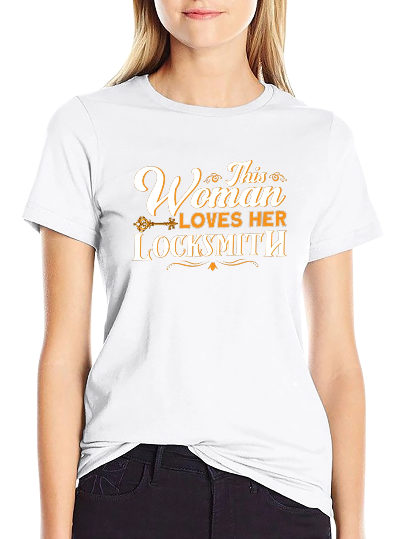 This Woman Loves Her Locksmith T-Shirt
