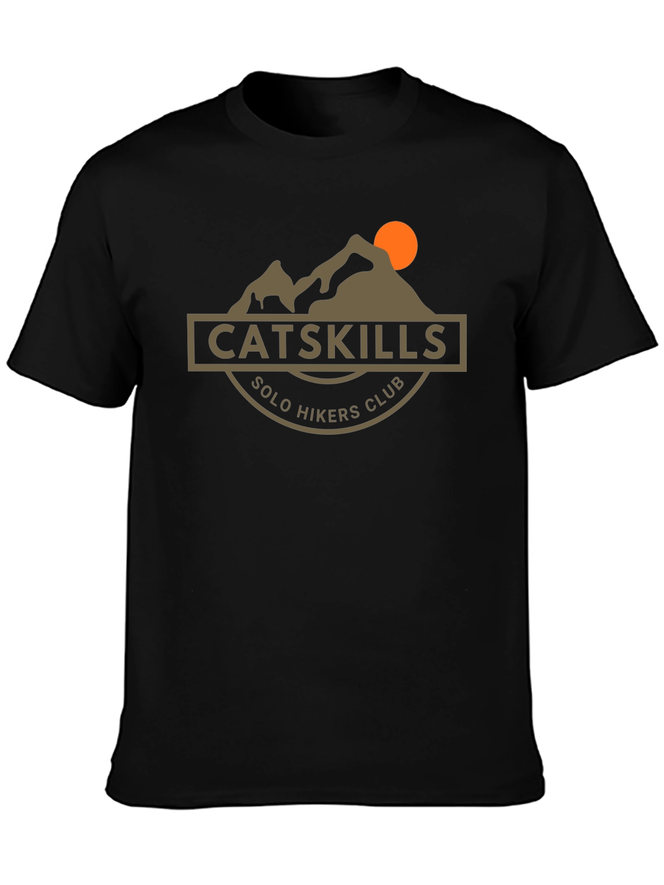 Catskills Solo Hikers Club T-Shirt - Mountain Graphic Tee