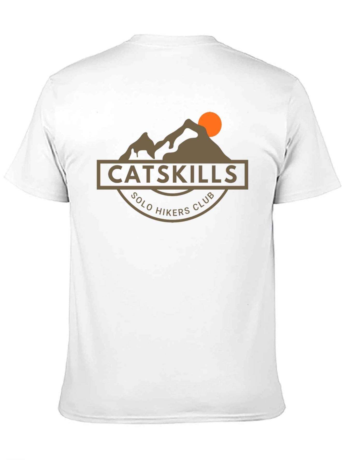 Catskills Solo Hikers Club T-Shirt - Mountain Graphic Tee