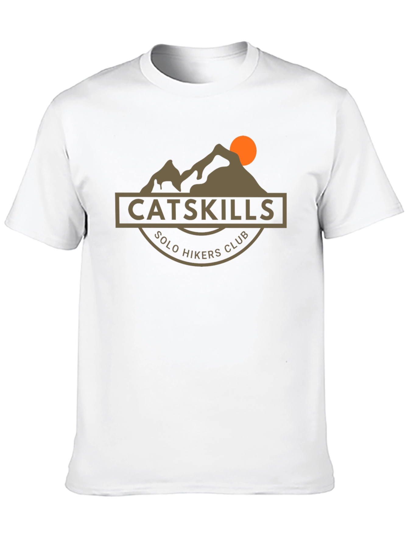 Catskills Solo Hikers Club T-Shirt - Mountain Graphic Tee