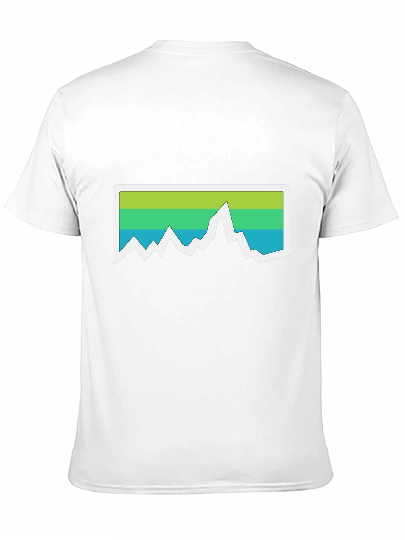 Mountain Graphic Tee - Black Casual T-Shirt