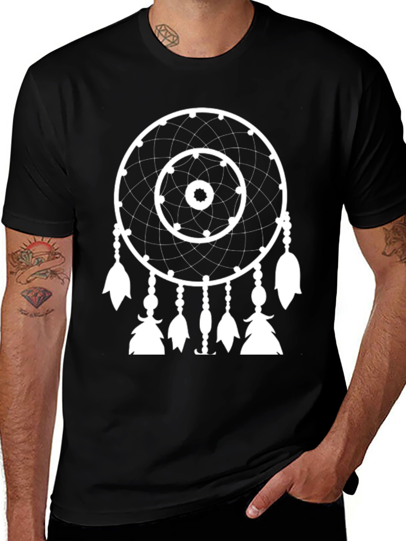 Dreamcatcher Graphic Tee - Modern Style