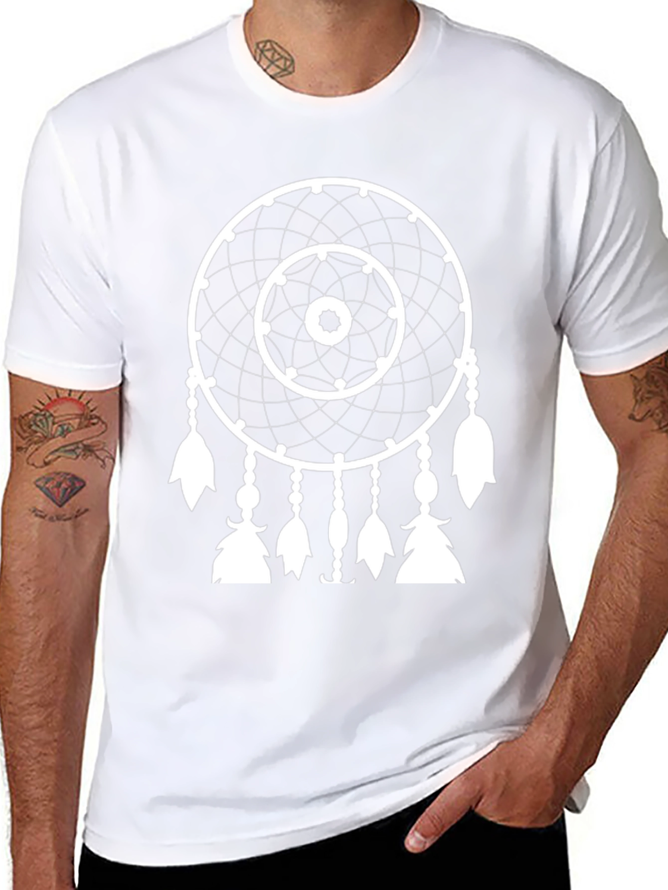 Dreamcatcher Graphic Tee - Modern Style