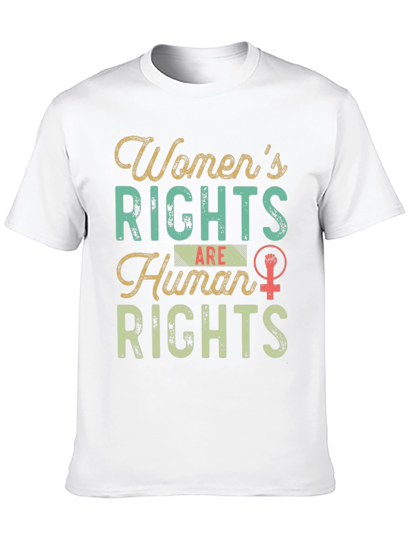 Womens Rights Are Human Rights Graphic Tee