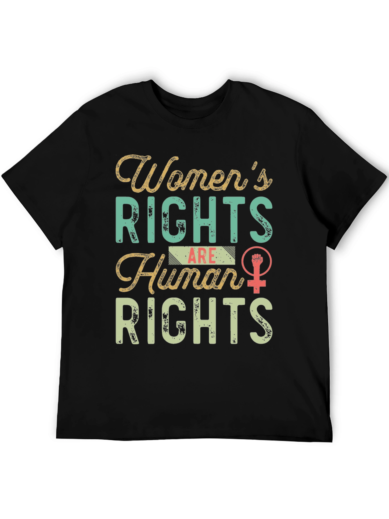 Womens Rights Are Human Rights Graphic Tee