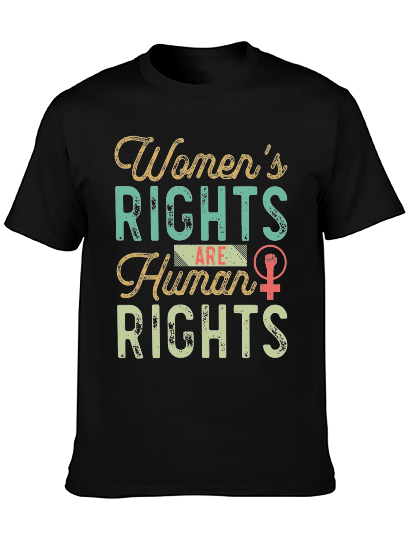 Womens Rights Are Human Rights Graphic Tee
