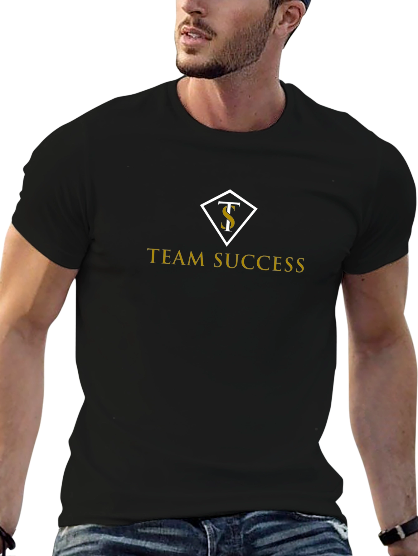 Team Success Black T-Shirt