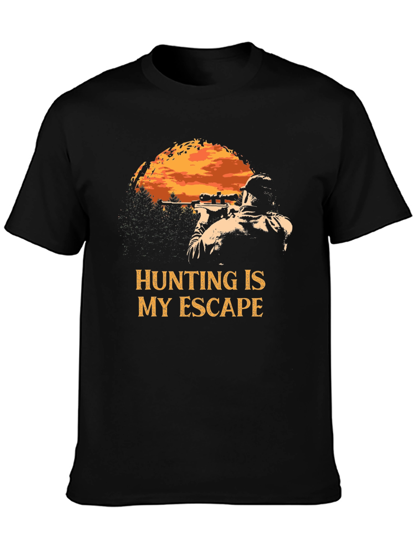 Hunting Is My Escape Graphic Tee