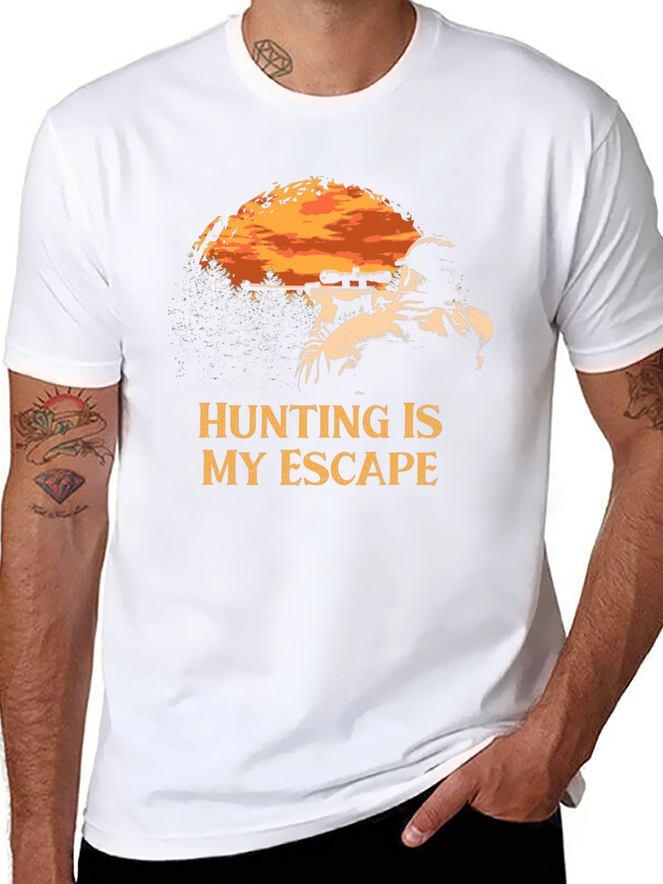 Hunting Is My Escape Graphic Tee