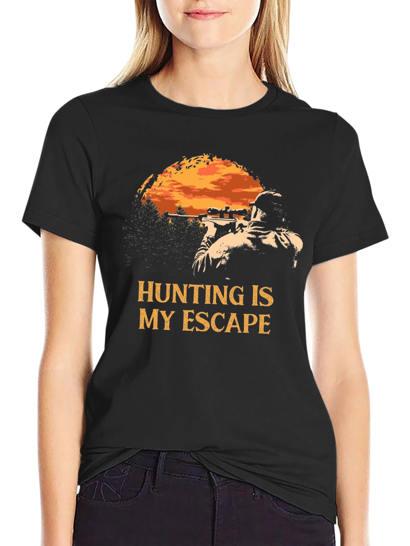 Hunting Is My Escape Graphic Tee