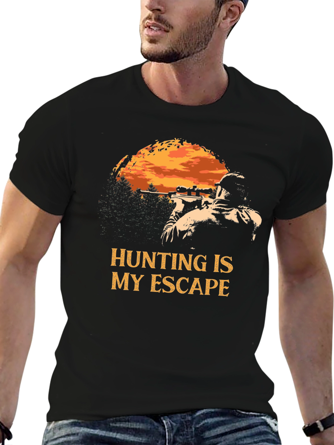 Hunting Is My Escape Graphic Tee