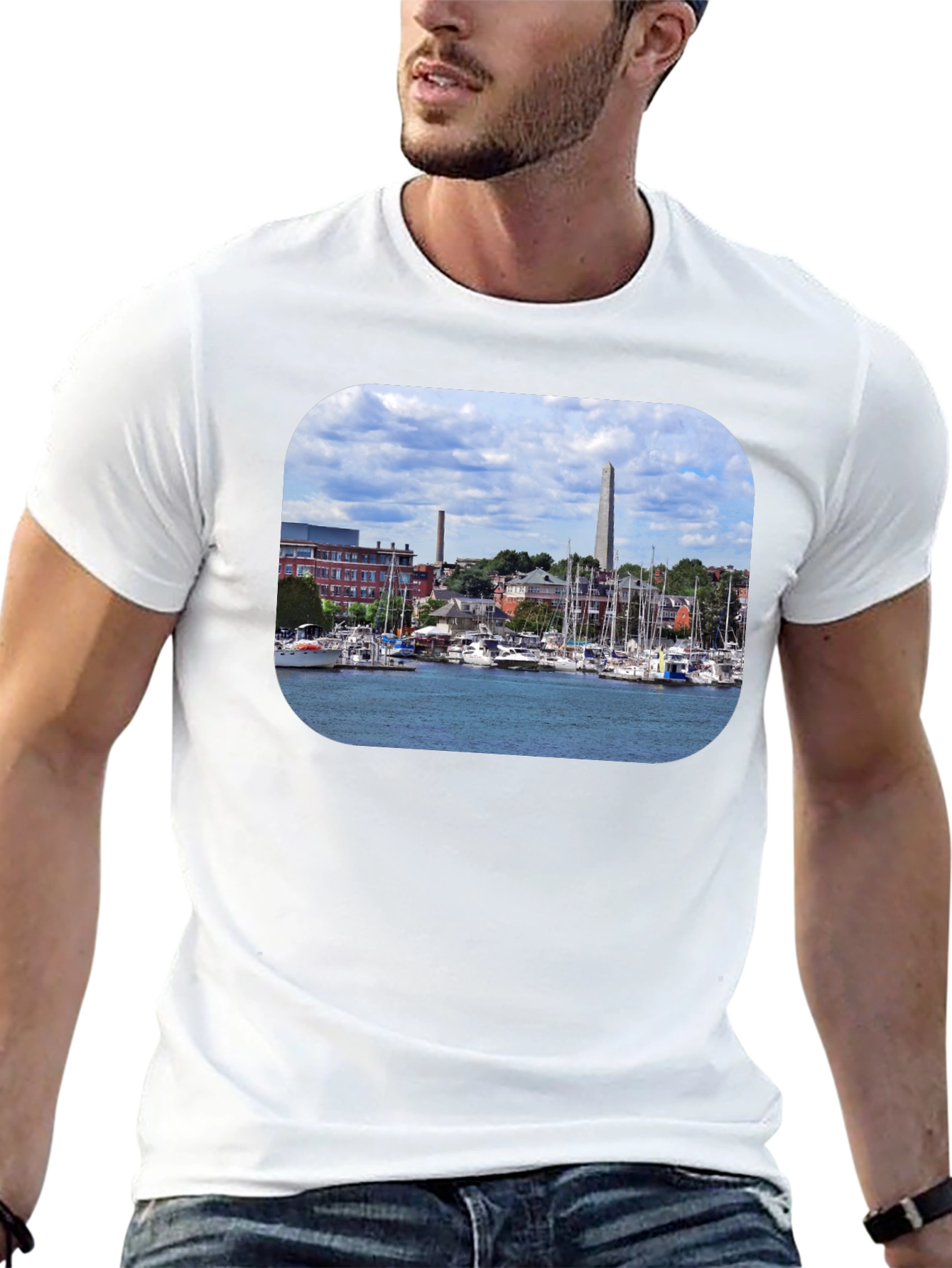 Salem MA Skyline T-Shirt