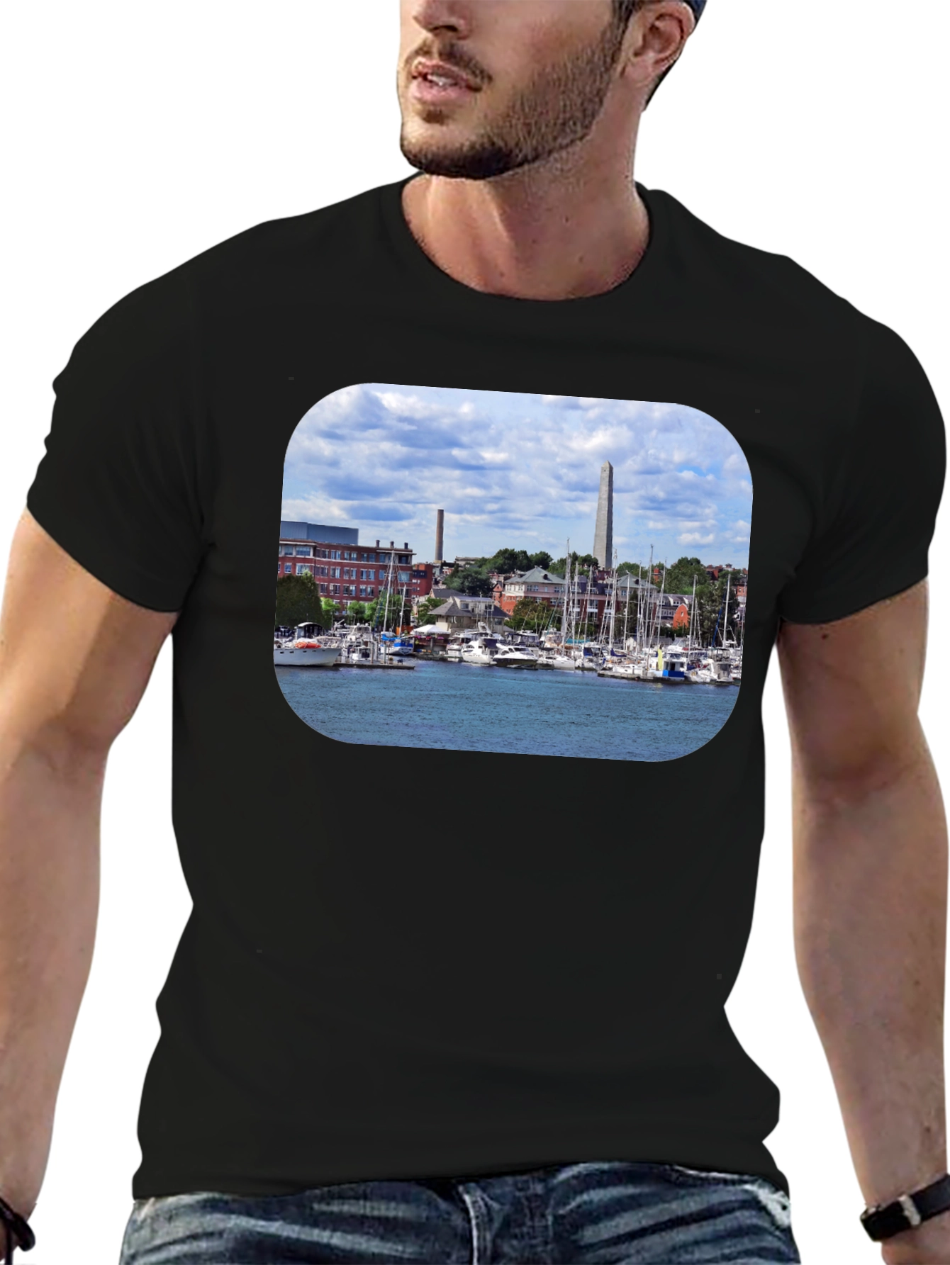 Salem MA Skyline T-Shirt