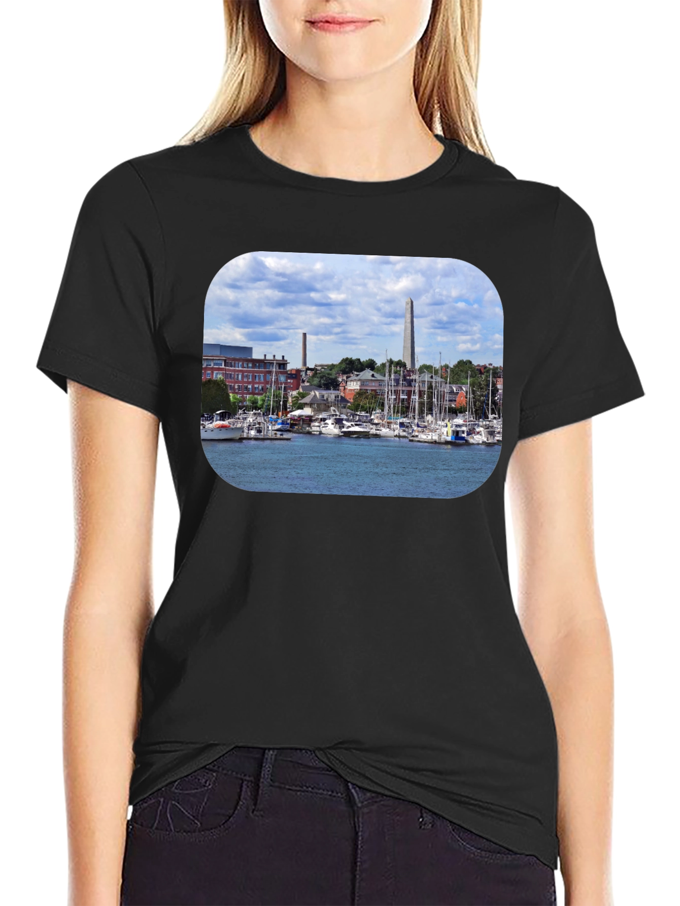 Salem MA Skyline T-Shirt