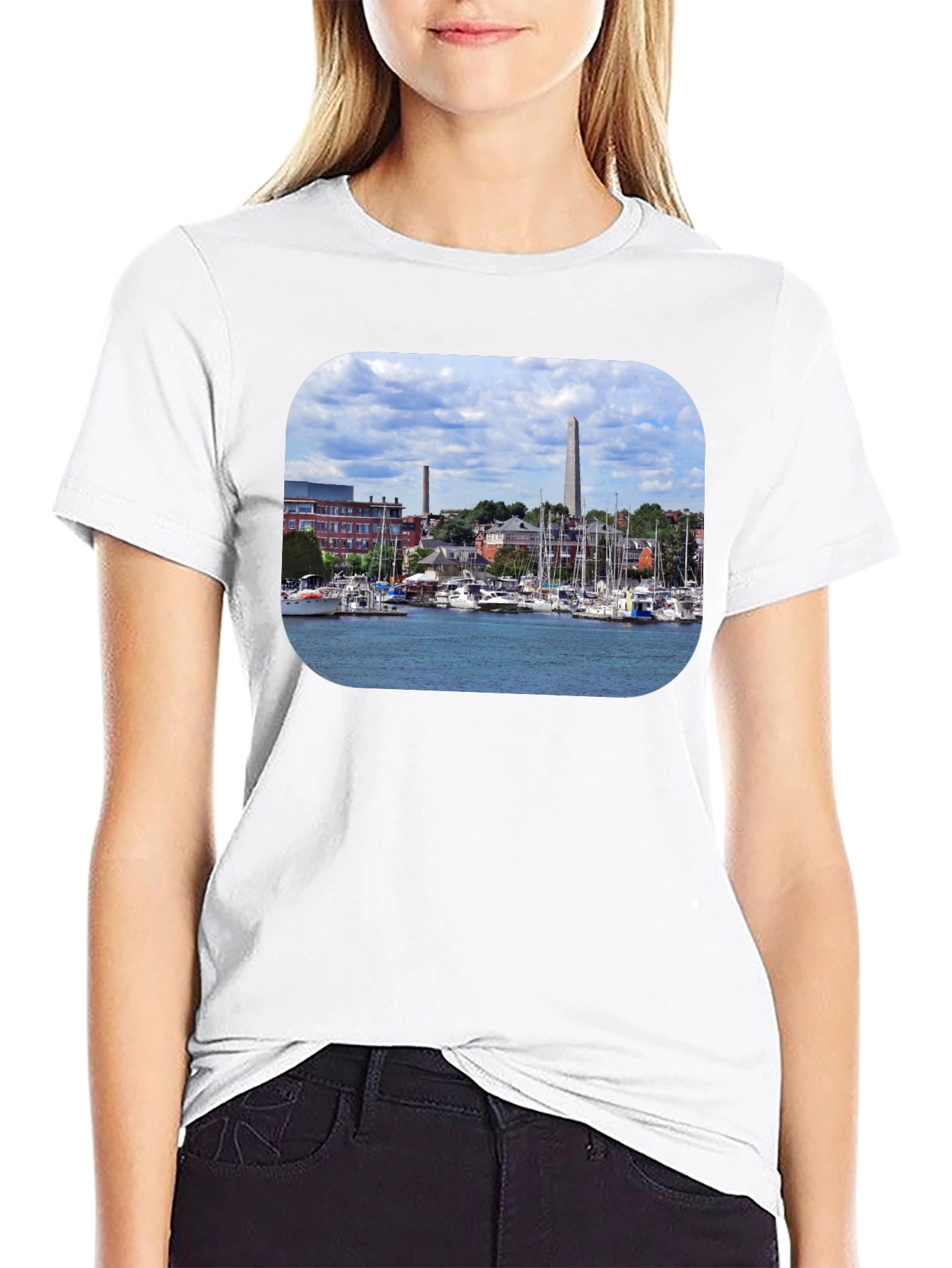 Salem MA Skyline T-Shirt