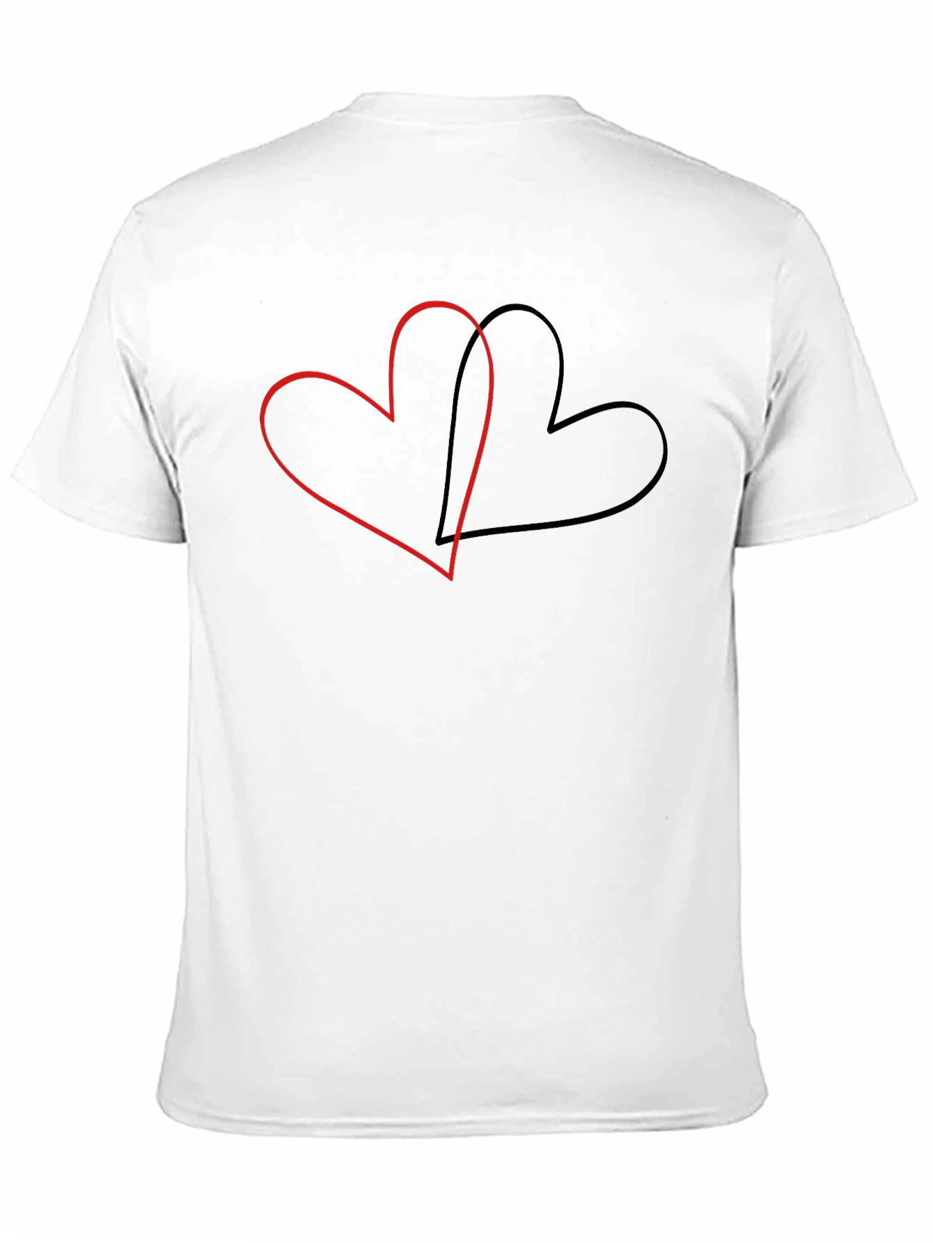 Heart Outline Graphic T-Shirt