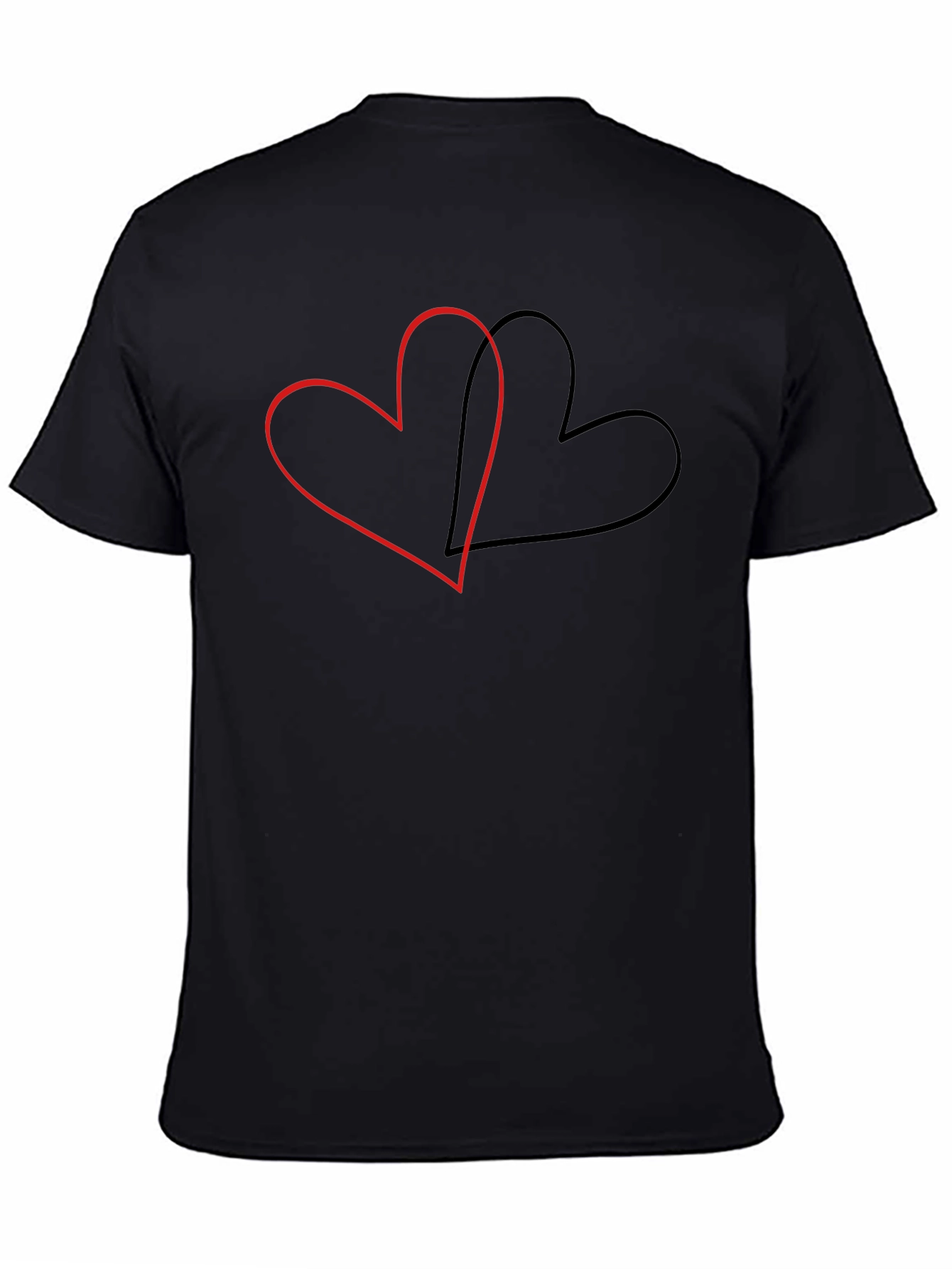 Heart Outline Graphic T-Shirt