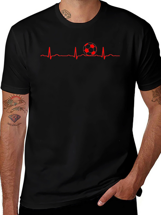Soccer Heartbeat T-Shirt - Passion for the Game