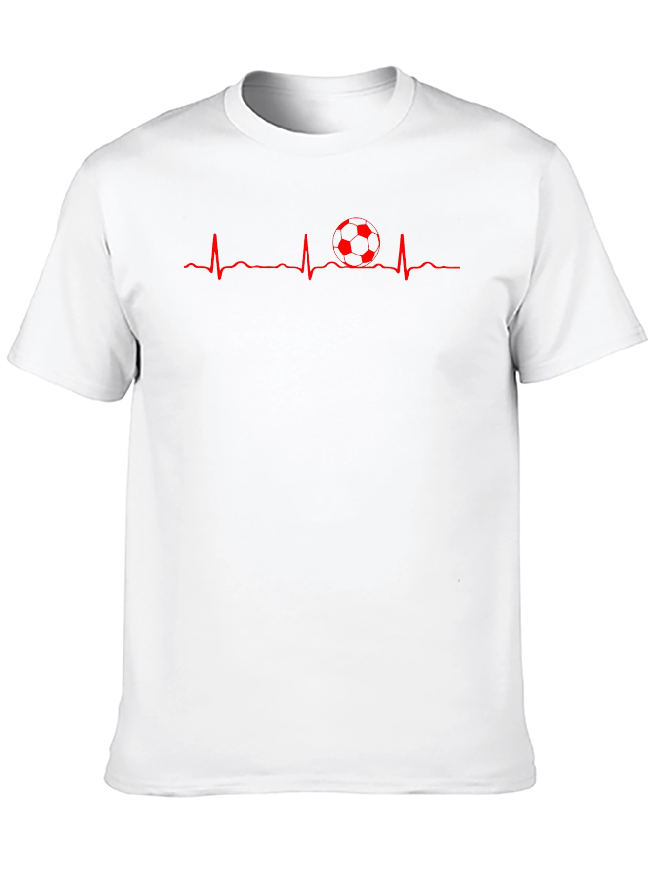 Soccer Heartbeat T-Shirt - Passion for the Game