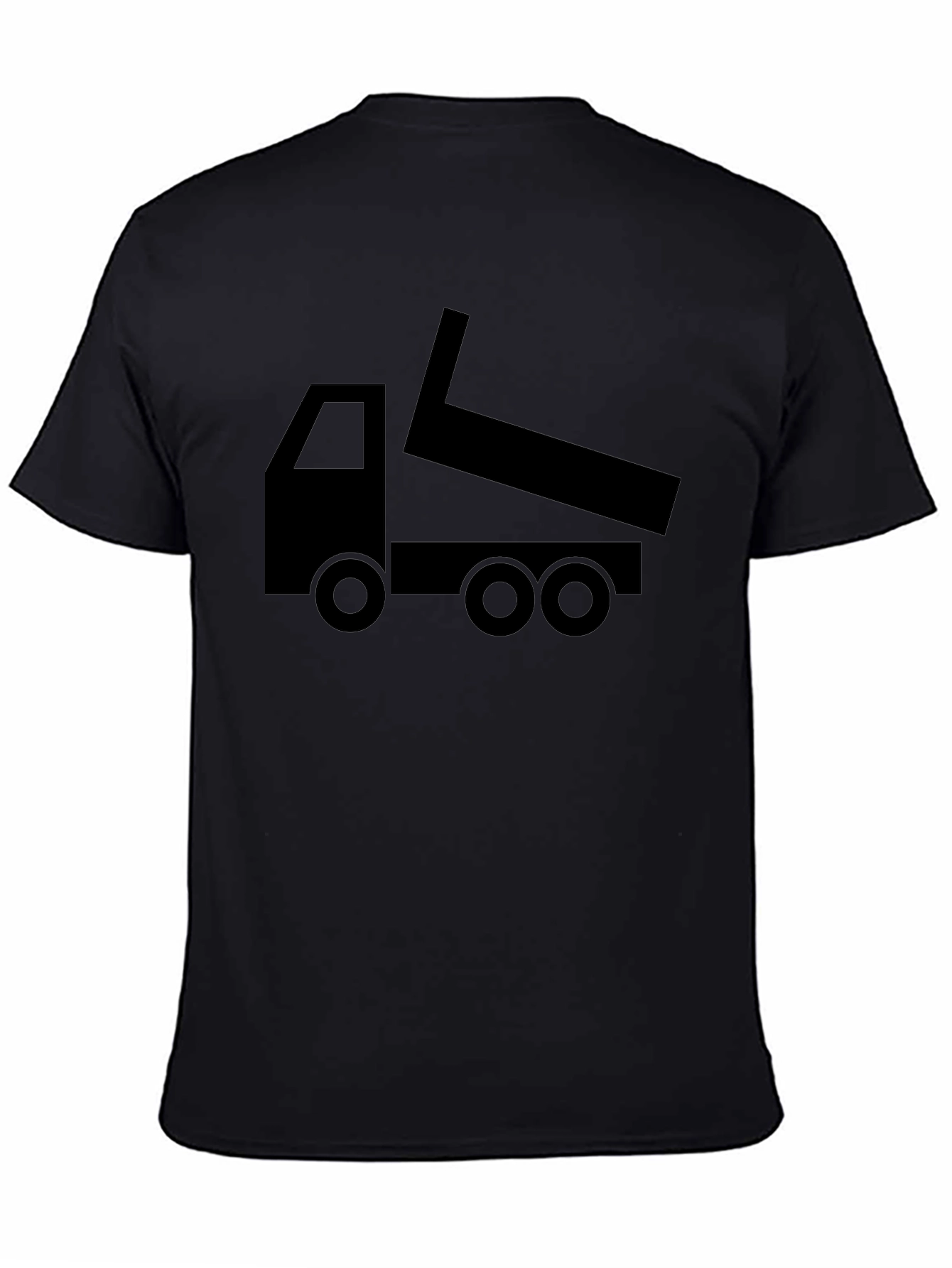 Dump Truck Graphic Tee - Black