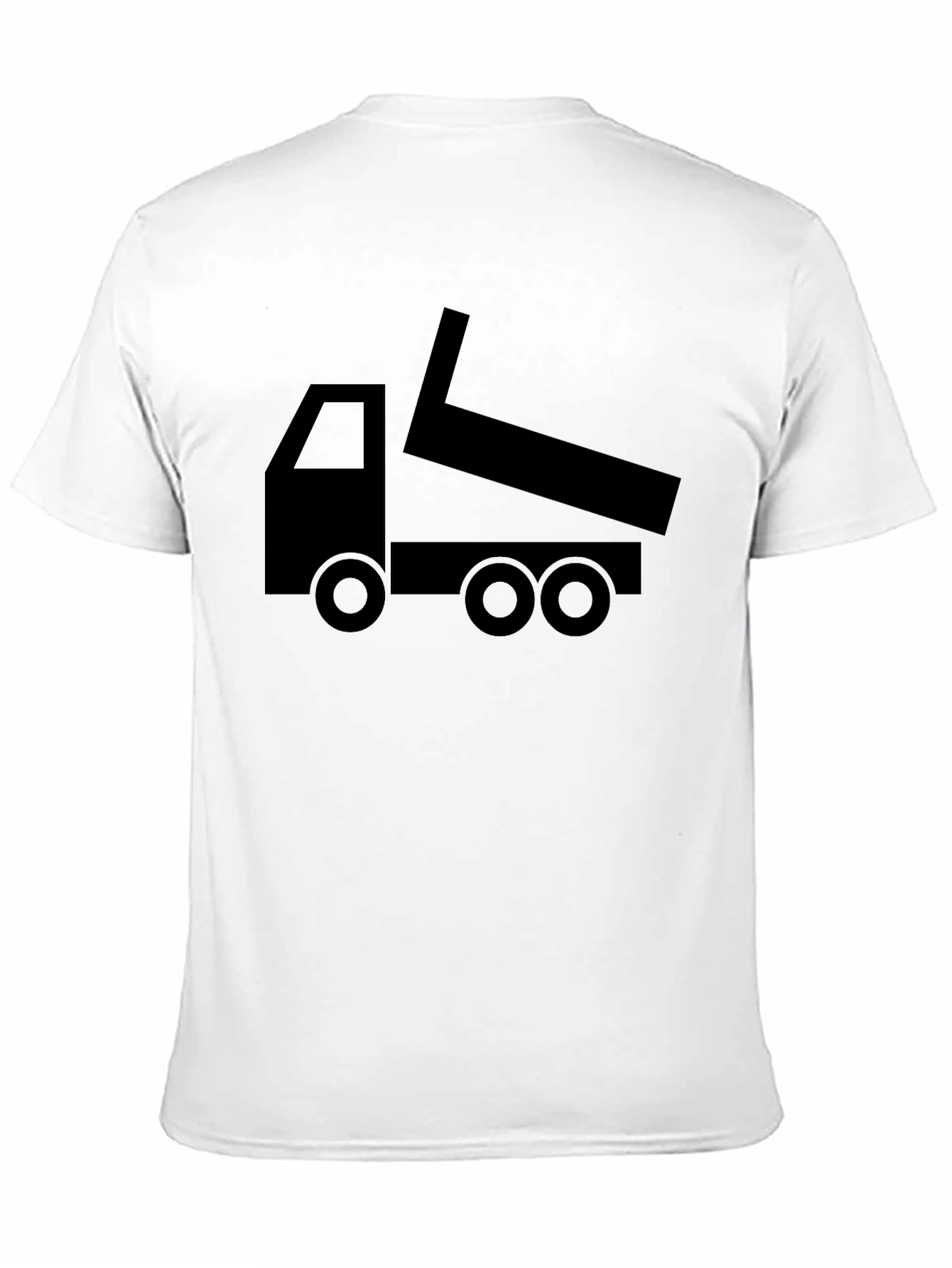 Dump Truck Graphic Tee - Black