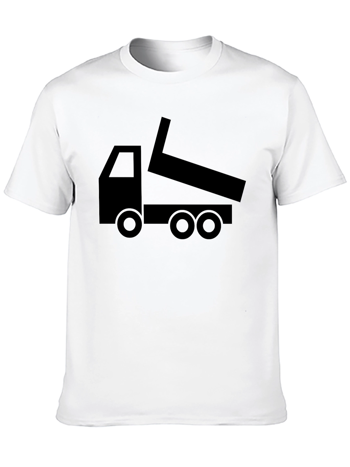 Dump Truck Graphic Tee - Black