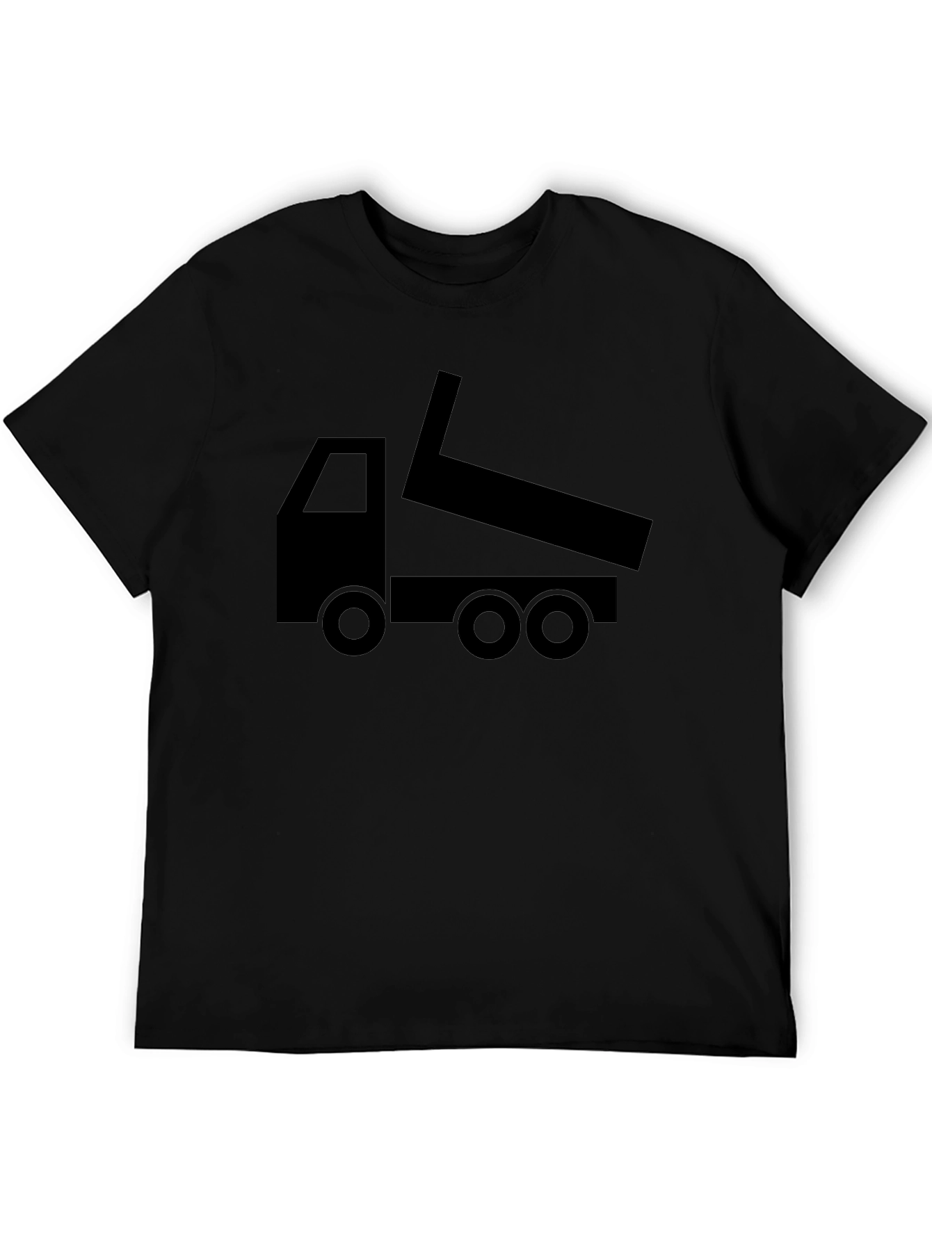 Dump Truck Graphic Tee - Black