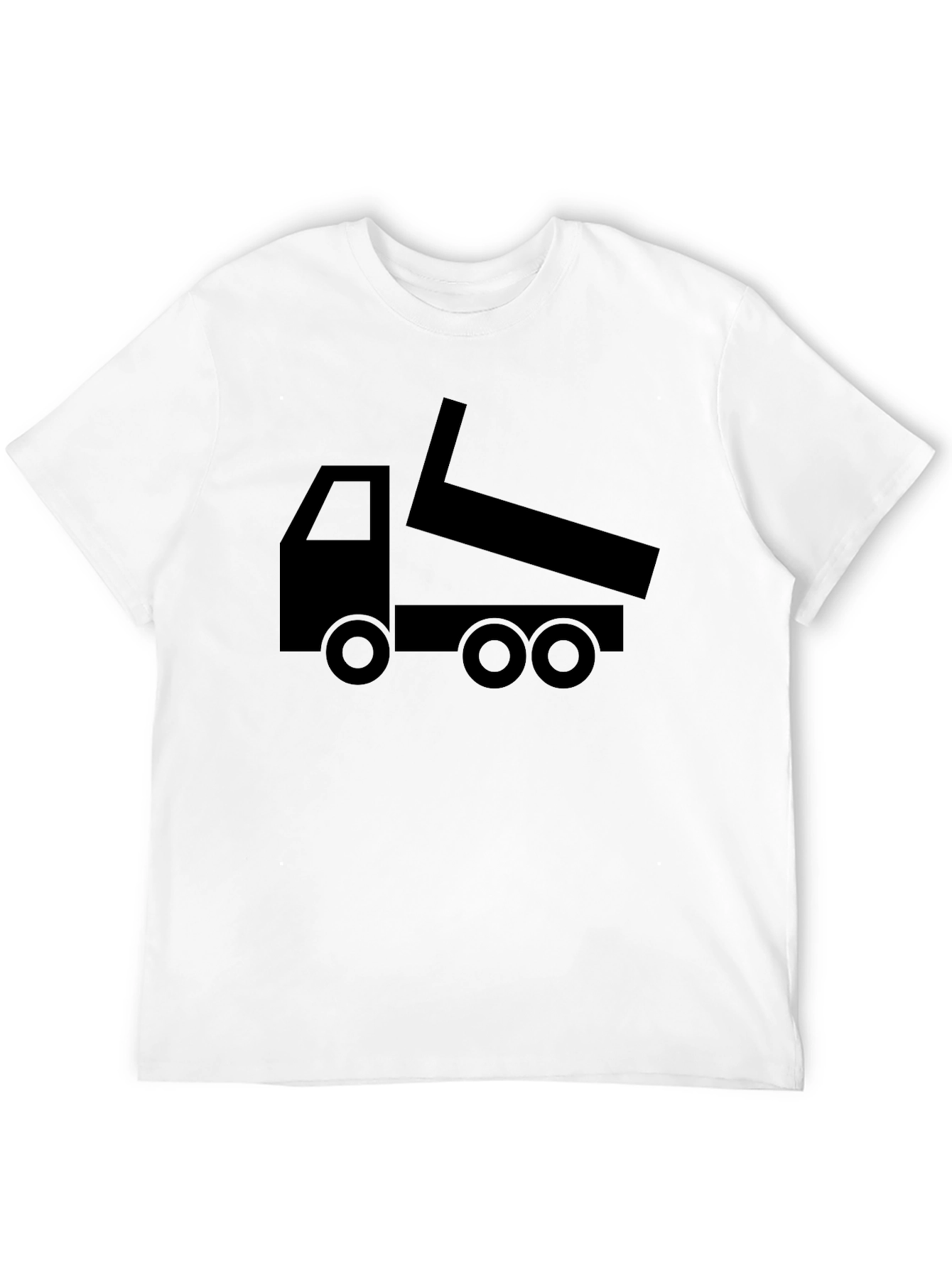 Dump Truck Graphic Tee - Black
