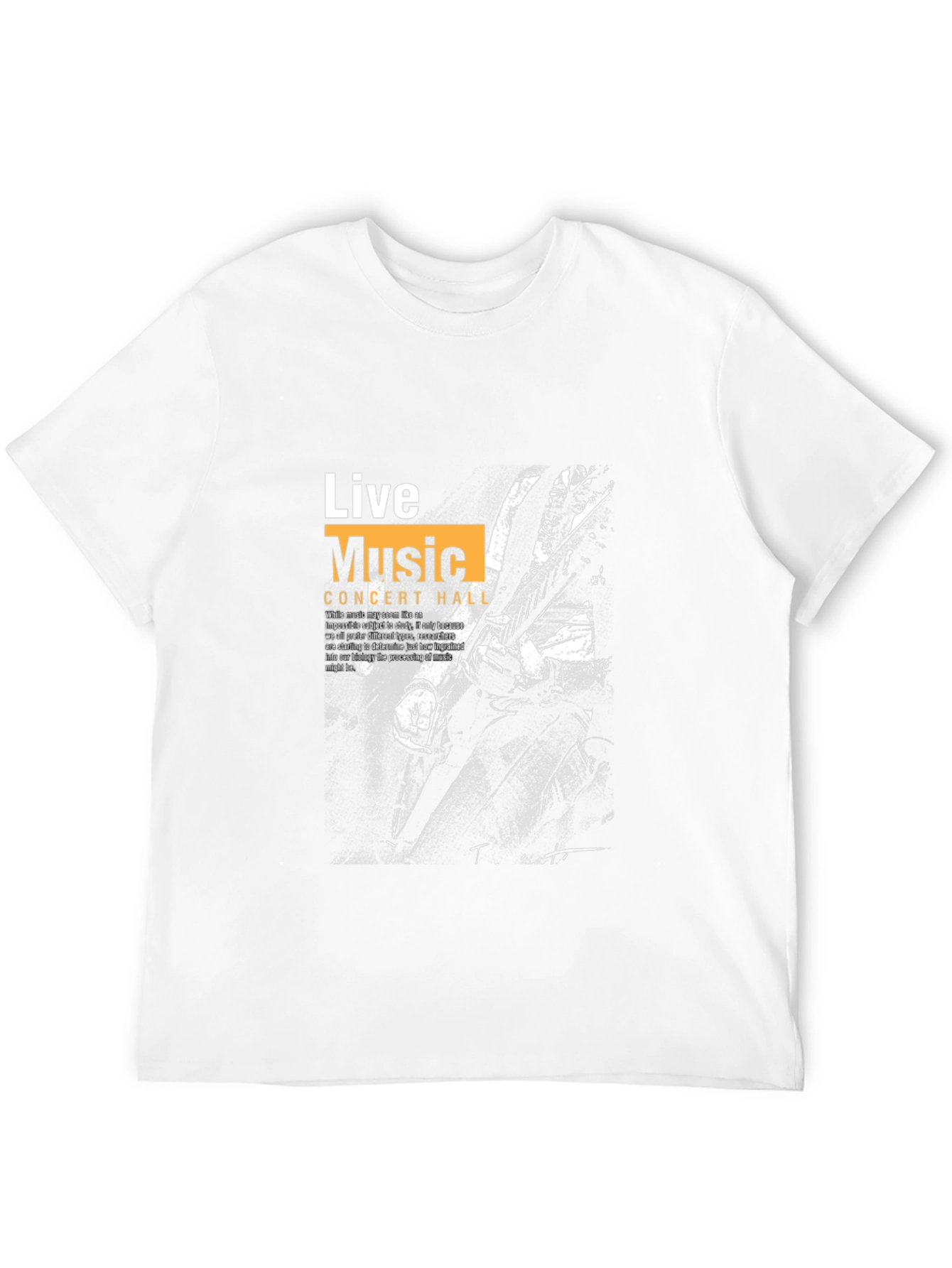 Live Music Concert Graphic T-Shirt