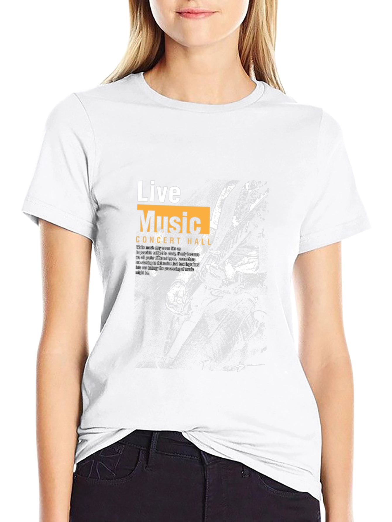 Live Music Concert Graphic T-Shirt